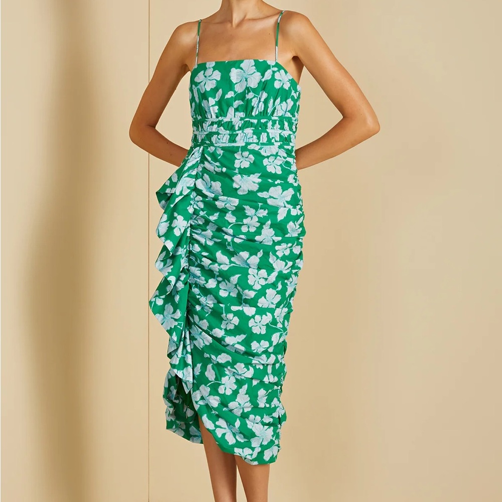 Amur Olly ruched mini dress